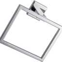 Towel Ring Towel Holder for Bathroom Towel Rail Wall Mount Simple Square