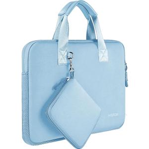 Hseok Laptop Sleeve 13.3-14 inch Case with Small Pouch, Neoprene Computer Bag Compatible with MacBook Pro 14" M4/M3/M2/M1 2025-2021, Mac Air/Pro 13.3" and Most 13-14 inch Notebooks,S02B01