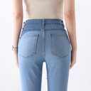 Baggy Jeans for Woman High Waisted Loose Straight Leg Wide Leg Denim Jean Womens Boyfriend Y2K Pants Trendy (Blue, M)