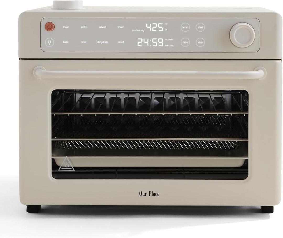 Our Place Wonder Oven Pro, 8-in-1 Digital Air Fryer Oven, 3-Rack, 32 Quarts