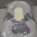 Rootling Baby Feeding Pillow, Anti Overflow Feeding Pillow for Reducing Spit-Up, Safety Nursing Pillow, Baby Lounger Reflux Wedge Breastfeeding, Removable top and Bottom (Gray, Small)