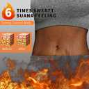 huiming Sauna Suit Waist Trimmer for Women Waist Trainer sweat band for stomach Belt Lower Belly Plus Size (Blue)