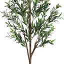 Alupssuc 5ft Olive Tree Artificial Indoor, Fake Tree Potted Faux Olive Trees with Lifelike Fruits and Realistic Leaves, Artificial Plants Indoor Fake Plants for Modern Home Office Living Room Decor