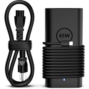DECSZDY Replacement for Dell Laptop Charger 65W USB-C;Compatible with All Dell Computer 65 Watt USB Type C Power Adapter
