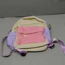 SEAFEW Toddler Backpack for Boys Girls 2-4, Small Kids Backpack for School, Preschool Kindergarten Backpack, Toddler Mini Bookbag Travel Daypack for Kids, White Pink