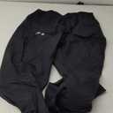 Under Armour Men's Woven Vital Workout Pants (Large Tall, Black (001)/Onyx White)