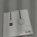 Charger for Fossil Gen 2 3 Magnetic Smart Watch Charger USB Smartwatch Charging Cable with Dock, Smartwatch USB Charging Cable for Fossil Gen 2 3(White)