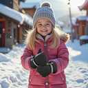 MAGARROW Kids Winter Warm Gloves Windproof Water-Resistant Snow Boys Girls Sport Gloves