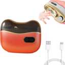 Electric Nail Clipper for Seniors & Kids, Automatic Fingernail Trimmer, Safe & Easy to Use Low Noise Baby Friendly Nail Care Tool Nail Clipper and Grinder 2 in 1, Quiet Design for Home & Travel