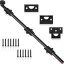 Tandefio 18" Dutch Door Bolt Heavy Duty Latch for Gate, Oil Rubbed Bronze