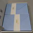 Crisky Thank You Cards 4 Assortment, Watercolor Painted Florals (50 Cards with Envelopes for Birthday, Baby Shower, Bridal Shower, Wedding, All Occasion)