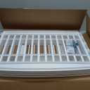 IRIS USA 24" 6-Panel Dog Playpen with Door, 61 x 61 x 24, Puppy Playpen, Dog Play Pen Indoors, Pet Fence, Puppies/Small Dogs, White