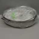 Eglaf 8Qt Stainless Steel Fish Steamer - Multi-Use Oval Cookware with Rack, Ceramic Pan, Chuck - Stockpot for Steaming Fish, Boiling Soup