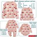 Simplee kids Ugly Christmas Sweater Family Matching Outfits for Holiday Party Knitted Pullover (Pink)