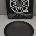 10" Speaker Grill Covers, Car Speaker Subwoofer Guard Protector, Metal Frame with Metal Mesh, Black - 1Pc