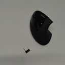 Perixx PERIMICE-713L, Wireless Ergonomic Left Handed Vertical Mouse, 6 Buttons Design, 3 Level DPI, Black, Medium