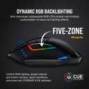 Corsair Dark CORE RGB PRO Wireless/Wired FPS MOBA Gaming Mouse 18,000 DPI, Fast Response Time, 8 Programmable Side Buttons, Dynamic Multi-Color Backlighting Black