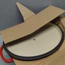 Lodge 7 Quart Enameled Cast Iron Oval Dutch Oven with Lid  Dual Handles  Oven Safe up to 500 F or on Stovetop - Use to Marinate, Cook, Bake, Refrigerate and Serve  Red