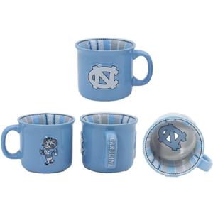 Official Custom Ceramic, X-Large 23 OZ, Relief (raised) Mug (North Carolina Tar Heels)