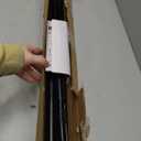Extra Long Tension Curtain Rod 39-173 In (3.3-14Ft), Outdoor Curtain Rods No Drilling for Patio Windows, One-Click Telescopic Rod, Heavy Duty Tension Rod Shower Curtain Rod Room Divider, Black