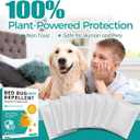 8 Pack Bed Bug Repellent, Natural Citronella & Lemongrass Plant-Based Formula, Deter Bed Bugs Eggs, Lasting Protection 2 Months for Mattress Furniture Luggage, Non-Toxic Family Safe