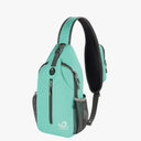 WATERFLY Crossbody Sling Backpack Sling Bag Travel Hiking Chest Bag Daypack