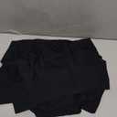 Altheanray Womens Underwear Cotton Underwear for Women Seamless Hipster Bikini Briefs Panties 6 Pack, (3028M,Black), Medium