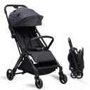 COOL KIDS Baby Stroller Umbrella Stroller with Automatic Fold,Baby Strollers with Pop Out Sun Canopy,Baby Airplane Travel Essentials(Black)