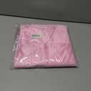 Newrara Adult Shiny Graduation Cap and Gown Tassel Set for High School & Bachelor (Pink)