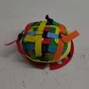 Buckle Pillow Ladybug Sensory Fine Motor Development Toy Activity Plushie - OT Therapy Tool Threading Counting Latches Zipper Skills