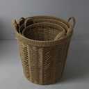 Seagrass Planter Basket Set Of 3 Pcs 11x15, 12x16, 15x17