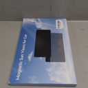 NAZZO Car Visor Extender Sun Blocker, Polarized Sunvisor Extension with Removable Magnetic PC Lens, Anti Glare Car Visor Extended for Safe Driving, Universal for SUV, Family Automotive, Black