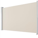 YITAHOME 118''X 63'' Retractable Side Awning Folding Privacy Screen Privacy Fence Waterproof UV-Resistant Privacy Awning Outdoor for Garden, Deck, Patio, Pools, Balcony, Beige