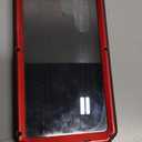 Compatible with Samsung Galaxy S25 Ultra Metal Case with Screen Protector Slide Camera Cover Kickstand Full-Body Rugged Durable Military Aluminium Heavy Duty Dustproof Drop Case for Man Red