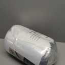 Leg Pillow for Elevation & Support, 24"x22"x10" Memory Foam Cushion with Grey White Patterned Polyester Cover, Ideal for Improving Circulation & Relaxing Leg (Flat to top 10 in)