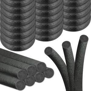 Foam Backer Rod for Gaps, 10 Feet Concrete Crack Filler Crack Foam Gap Filler Caulk Saver Backing Rod Rope Concrete Joint Filler (3/8 Inches x 10 Feet, 6)