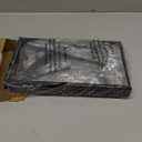 MUDEELA Pots and Pans Organizer Rack for under Cabinet, Expandable 11.81''-22.85'' Pot Lid Kitchen Cabinet Organizer Holder with 10 Adjustable Compartment Cutting Board Organizer for Pan Lid, Bakeware