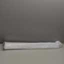 Joydeco Cordless Zebra Blinds (Pro), Dual Layer Light Control Zebra Blinds for Windows, Light-Proof Aluminum Cover, Free-Stop Roller Shades for Home & Office (White,34.5" W x 75" H)