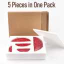 Red Mushroom Shelves Decoration - 5PCS Floating Display Goblincore Shelves, Small Wall Shelf for Bedroom, Cottagecore Aesthetic Furniture, Forest Decor, Reptile, Leopard Gecko Tank Accessories