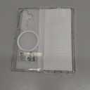 FNTCASE for Samsung Galaxy Z-Fold-7 Case: Magnetic Clear Military Grade Drop Protection Anti Yellowing Cell Phone Cover - Rugged Shockproof Protective Bumper Transparent Phonecase