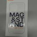 QTlier case for iPhone 14pro, 360 Rotatable Ring Stand, Raised Camera Frame, Shockproof Lilac