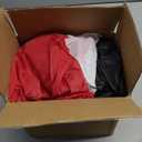 6FT Christmas Inflatable Santa Outdoor Decoration, Christmas Blow Up Lighted Santa Claus with Gift Bag Yard Decoration, LED Lights Built-in for Holiday, Xmas, Indoor Outdoor Decor - Santa