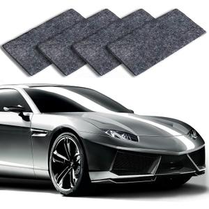Nano Sparkle Cloth Car Scratches Remover 4 Pack, 2025 Upgrade Nano Sparkle Cloth For Car Scratch, Nano Magic Cloth with Disposable Gloves, Nano Cloth for Small and Medium Scratched on The Surface