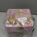 Pink Christmas Decor Light up Gift Boxes with Heart, Light up Xmas Boxes with Battery Operated for Wedding Christmas Valentine's Day Decorations Indoor and Outdoor (3 Pack) (Pink Heart)