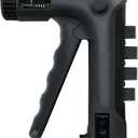 HXD-ERGO Grip Strength Trainer with Finger Exerciser, Adjustable Resistance Hand Gripper, Hand Exerciser with Counting for Muscle Building(10-130 LBS) (Black)