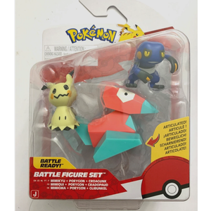 JAZ Pokemon Battle Figure 3 Pack