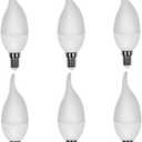 6Pcs LED Bulb E14 5W 7W AC220V Cold White Warm White Brightness Room Lamp Desk Lamp Chandelier Light,Warm White,7Watts