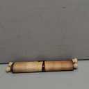 Epakh 1 Roll Blank Paper Scrolls 9 x 72 Inches Scroll Paper Wrapped on Wood Rod for Writing, Drawing, Calligraphy, Wedding Vows, Invitation, Renaissance Festivals