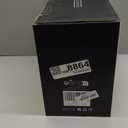 Square Glass Storage Containers with Bamboo Lids 12-Pack (4x 30 oz, 8x 17 oz) Airtight Storage Jars with Lids for Food, Stackable Kitchen Canisters with 114 Labels for Pantry [Thicker Glass 3mm]