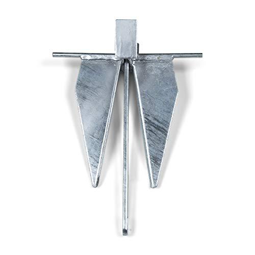 Lewmar Galvanized Steel Fluke Anchor 8 lbs., for Boats up to 18' - 2020202776